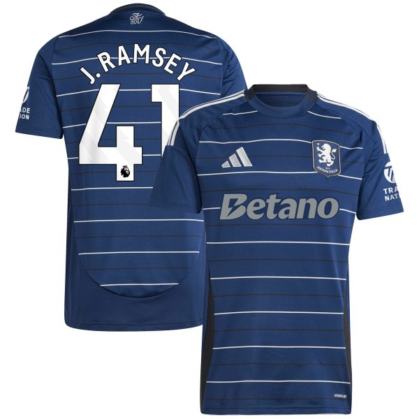 aston villa adidas third shirt 2024-25 with j. ramsey 41 printing Collection | Aston Villa Football Kits and Shirts