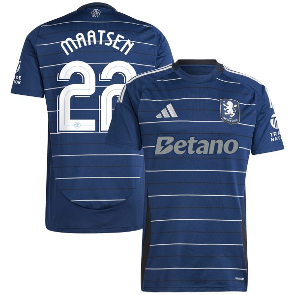aston villa adidas third shirt 2024-25 with maatsen 22 cup printing Collection | Aston Villa Football Kits and Shirts