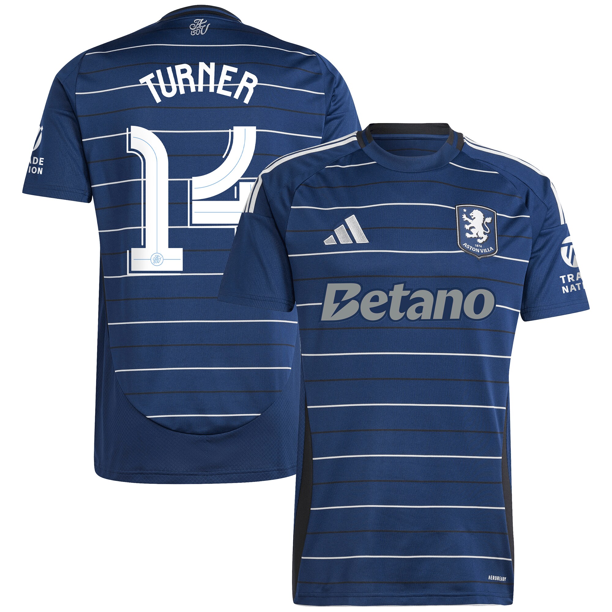 aston villa adidas third shirt 2024-25 with turner 14 cup printing Collection | Aston Villa Football Kits and Shirts