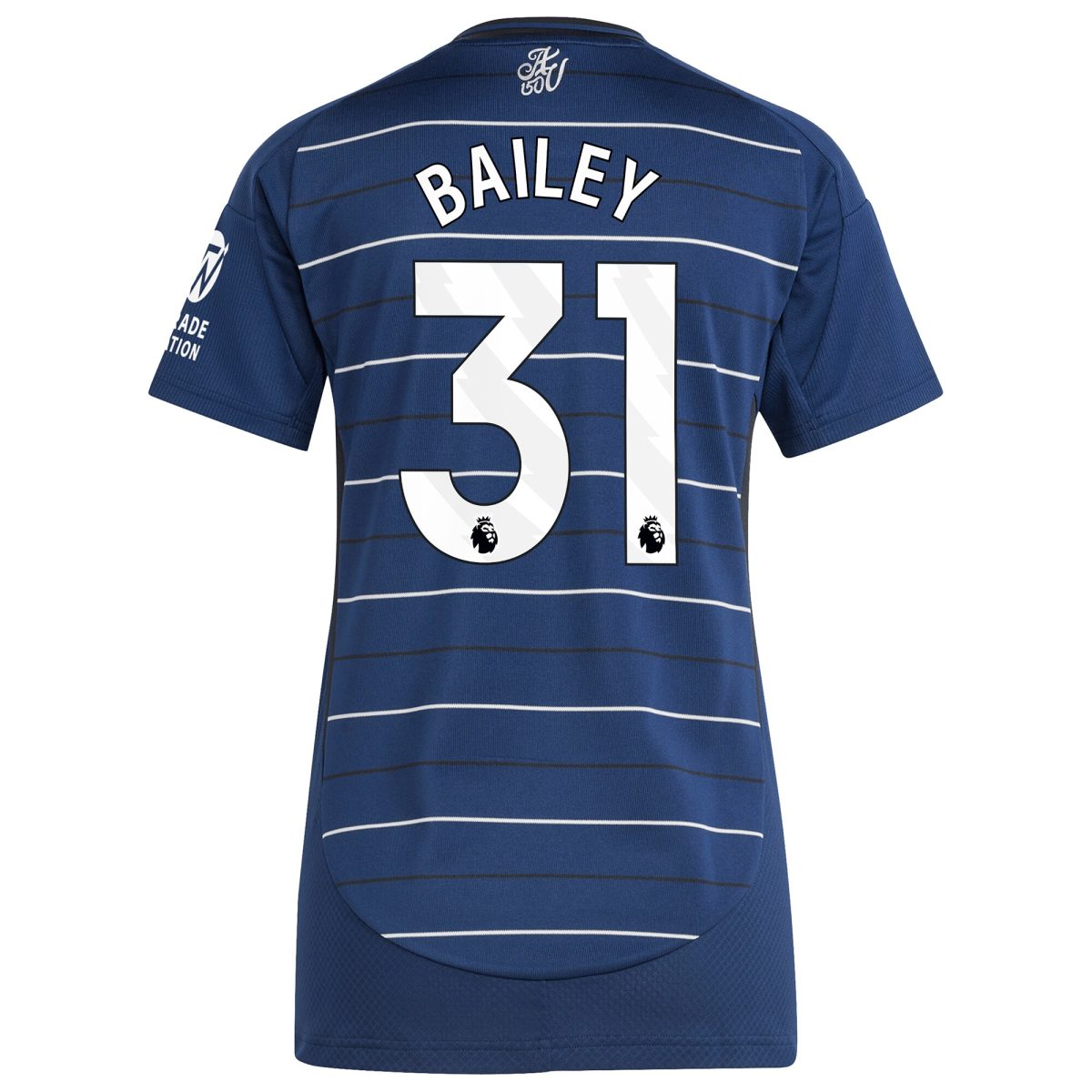 aston villa adidas third shirt 2024-25 – womens with bailey 31 printing Collection | Aston Villa Football Kits and Shirts