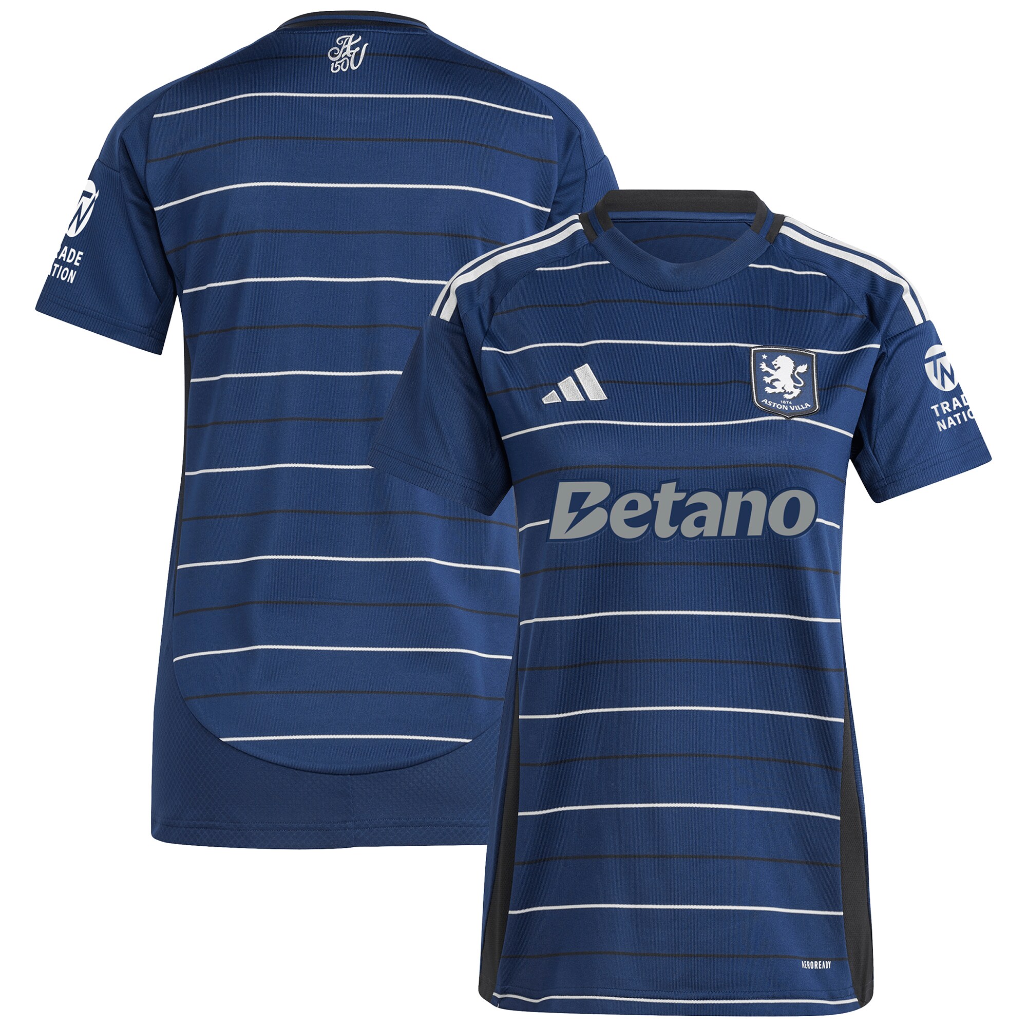 aston villa adidas third shirt 2024-25 – womens with custom printing Collection | Aston Villa Football Kits and Shirts
