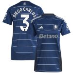 aston villa adidas third shirt 2024-25 – womens with diego carlos 3 printing Collection | Aston Villa Football Kits and Shirts