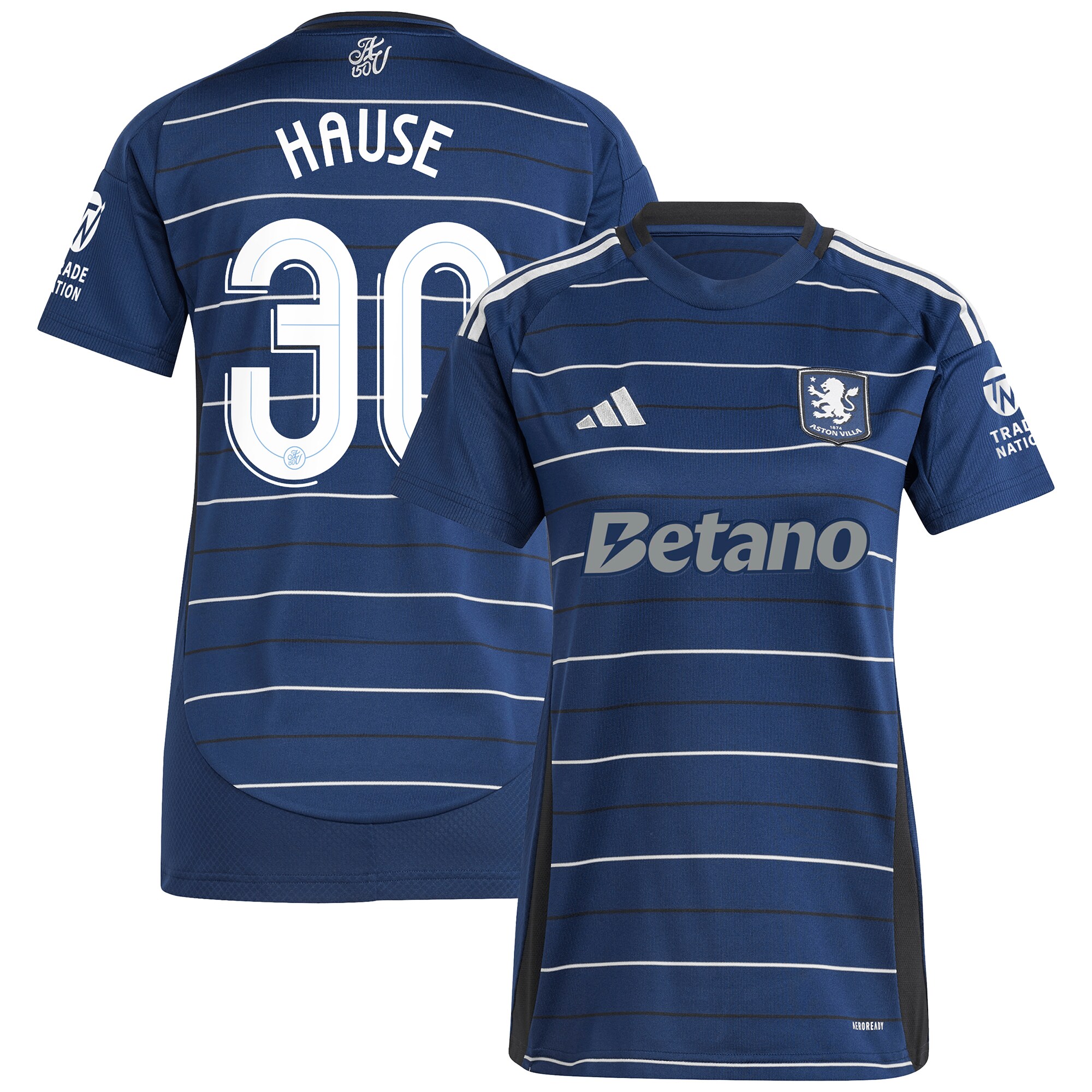 aston villa adidas third shirt 2024-25 – womens with hause 30 cup printing Collection | Aston Villa Football Kits and Shirts