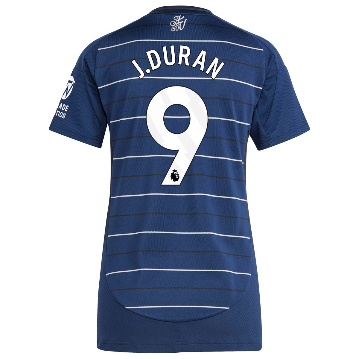 aston villa adidas third shirt 2024-25 – womens with j.duran 9 printing Collection | Aston Villa Football Kits and Shirts