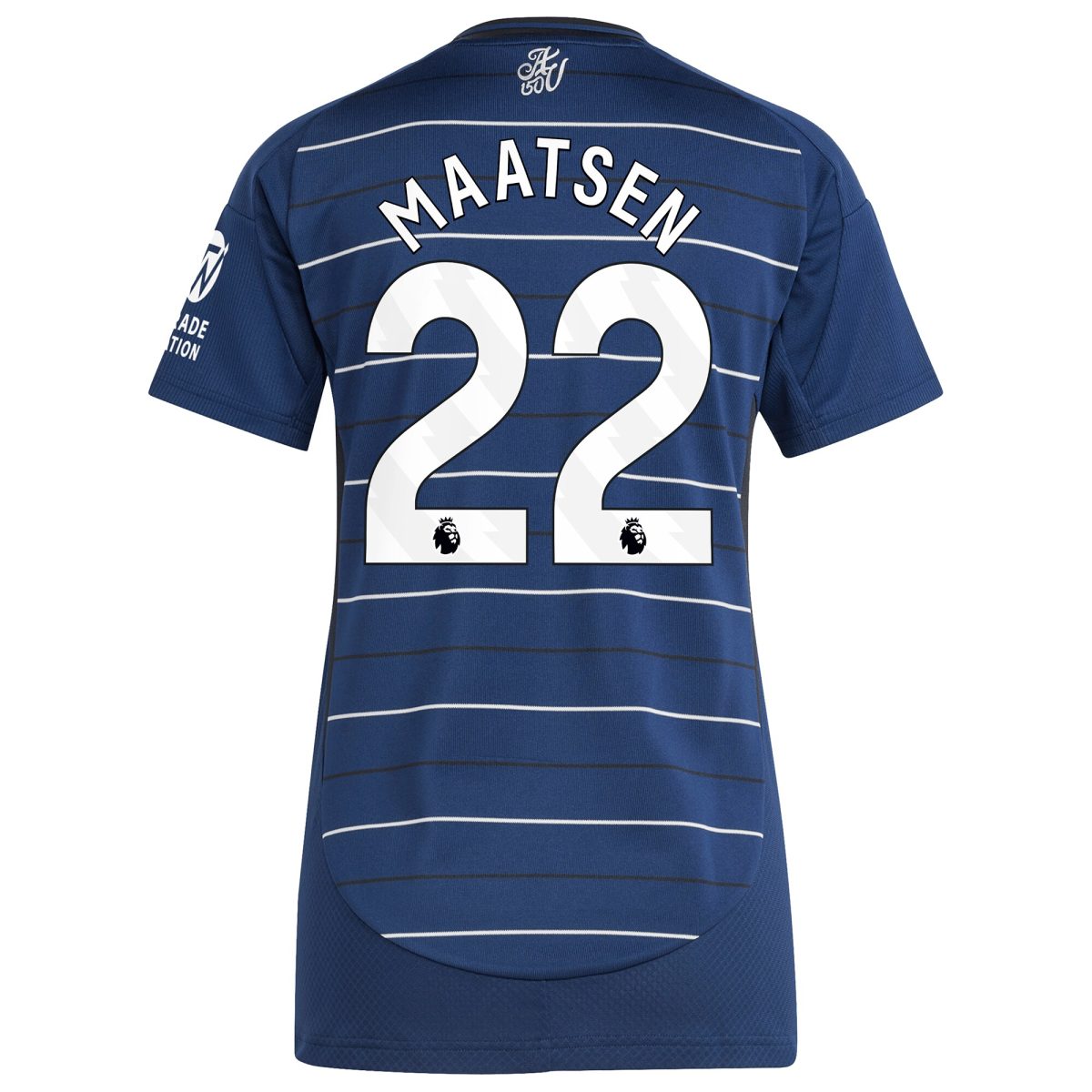 aston villa adidas third shirt 2024-25 – womens with maatsen 22 printing Collection | Aston Villa Football Kits and Shirts