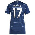 aston villa adidas third shirt 2024-25 – womens with malen 17 printing Collection | Aston Villa Football Kits and Shirts