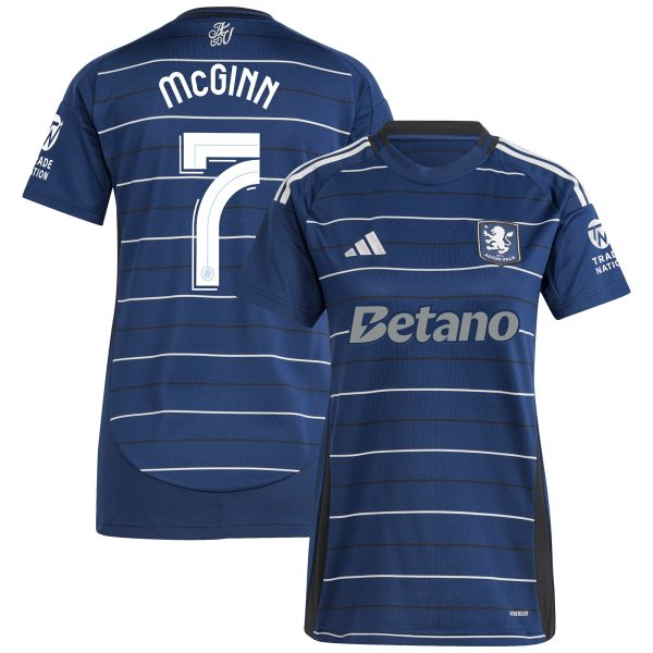 aston villa adidas third shirt 2024-25 – womens with mcginn 7 cup printing Collection | Aston Villa Football Kits and Shirts