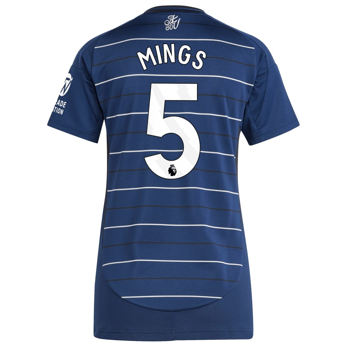 aston villa adidas third shirt 2024-25 – womens with mings 5 printing Collection | Aston Villa Football Kits and Shirts