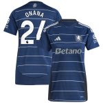 aston villa adidas third shirt 2024-25 – womens with onana 24 printing Collection | Aston Villa Football Kits and Shirts
