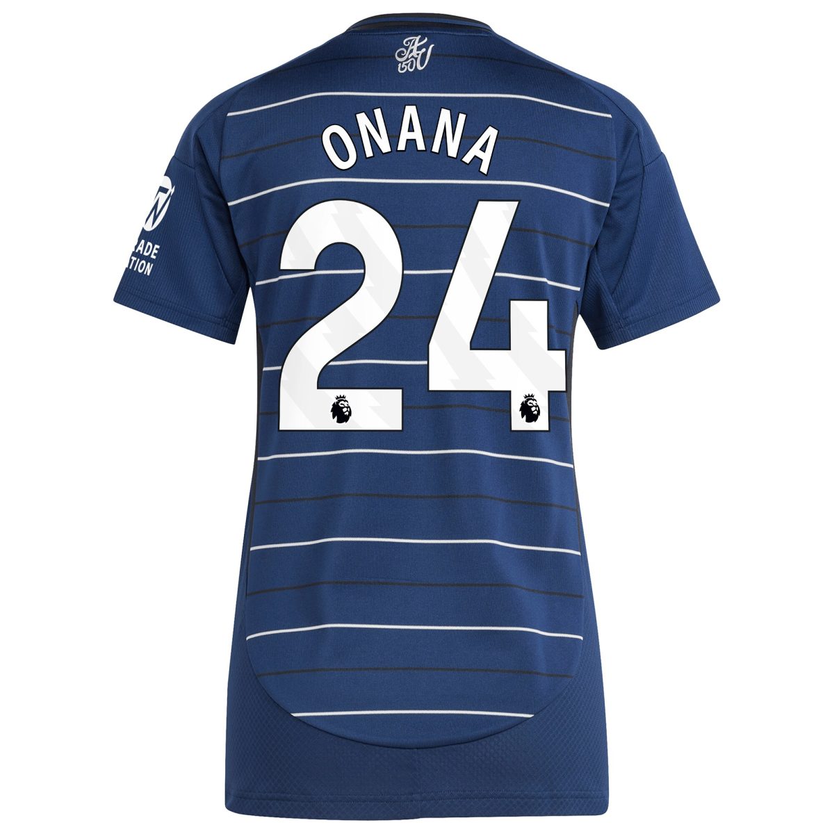 aston villa adidas third shirt 2024-25 – womens with onana 24 printing Collection | Aston Villa Football Kits and Shirts