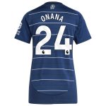 aston villa adidas third shirt 2024-25 – womens with onana 24 printing Collection | Aston Villa Football Kits and Shirts