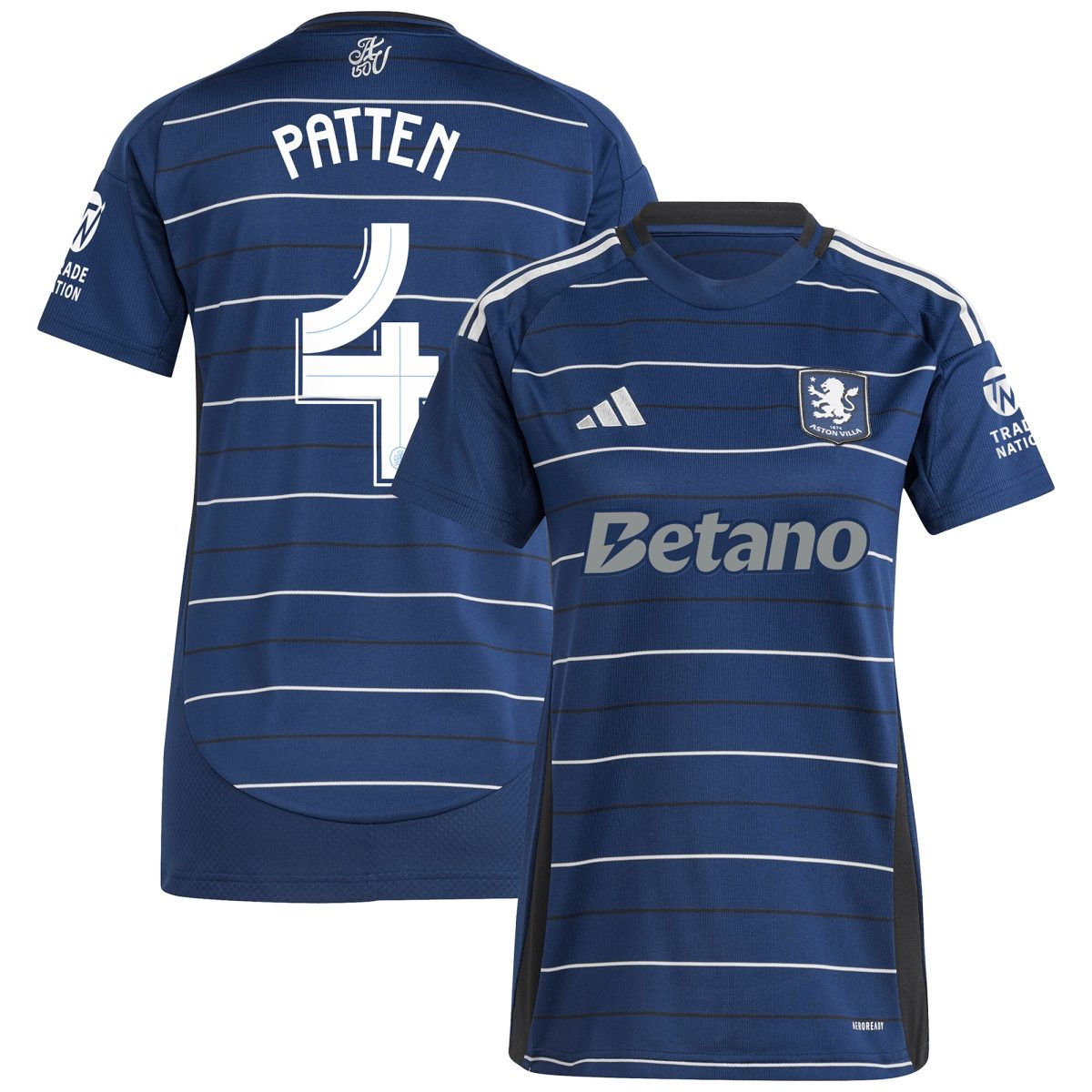 aston villa adidas third shirt 2024-25 – womens with patten 4 cup printing Collection | Aston Villa Football Kits and Shirts