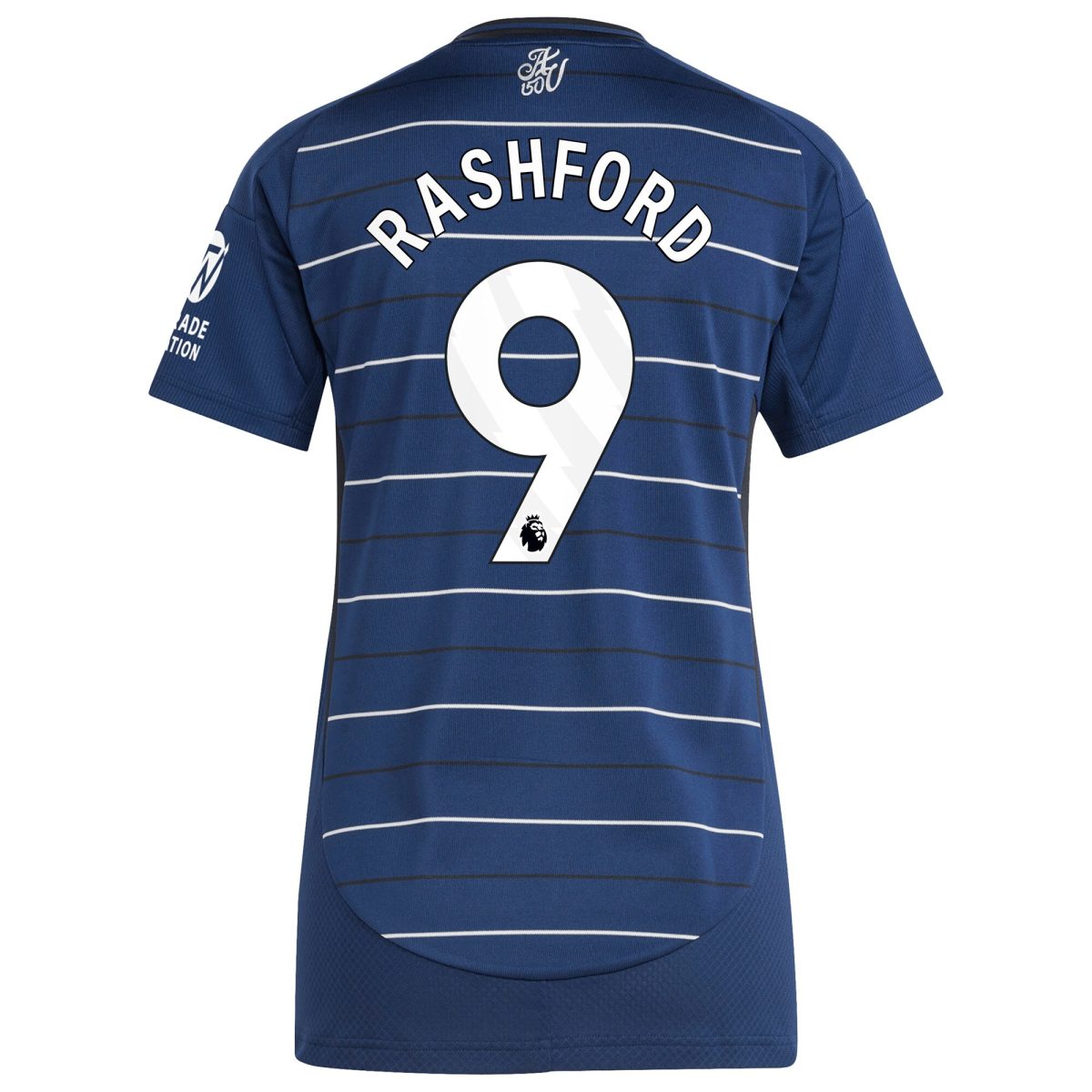 aston villa adidas third shirt 2024-25 – womens with rashford 9 printing Collection | Aston Villa Football Kits and Shirts