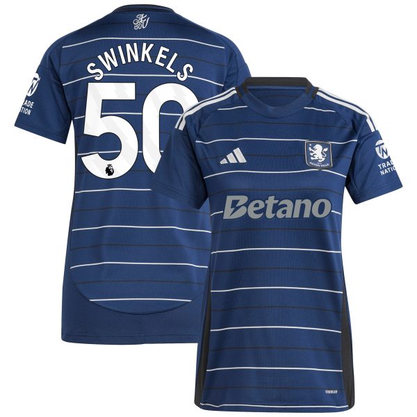 aston villa adidas third shirt 2024-25 – womens with swinkels 50 printing Collection | Aston Villa Football Kits and Shirts