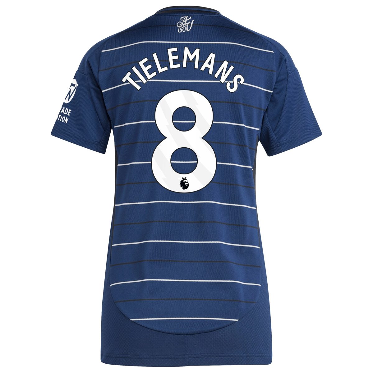 aston villa adidas third shirt 2024-25 – womens with tielemans 8 printing Collection | Aston Villa Football Kits and Shirts