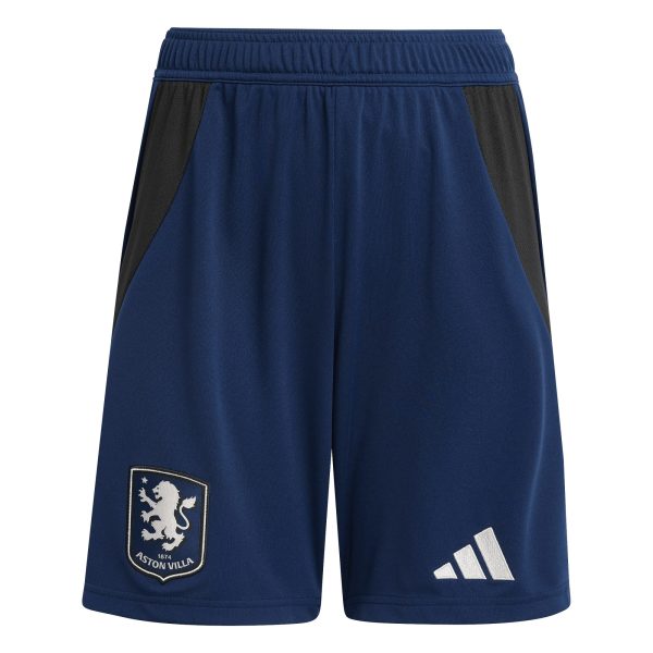 aston villa adidas third shorts 2024-25 – kids with custom printing Collection | Aston Villa Football Kits and Shirts