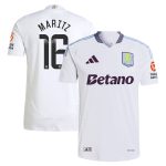 aston villa adidas wsl away authentic shirt 2024-25 with maritz 16 printing Collection | Aston Villa Football Kits and Shirts