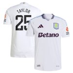 aston villa adidas wsl away authentic shirt 2024-25 with taylor 25 printing Collection | Aston Villa Football Kits and Shirts