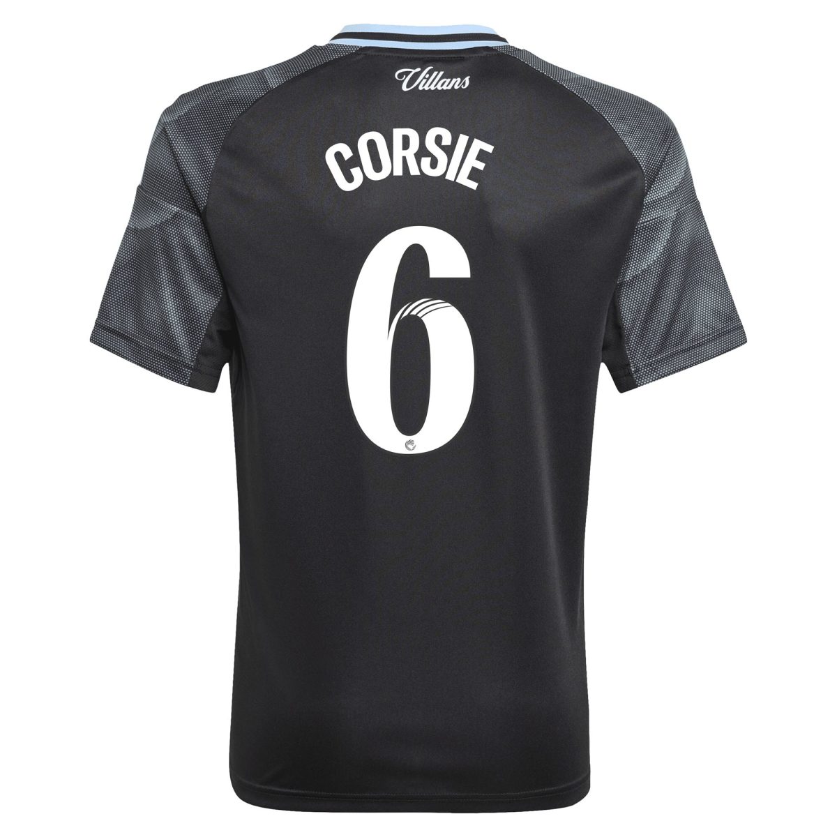 aston villa adidas wsl away shirt 2025-26 – kids with corsie 6 printing Collection | Aston Villa Football Kits and Shirts