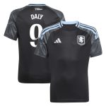 aston villa adidas wsl away shirt 2025-26 – kids with daly 9 printing Collection | Aston Villa Football Kits and Shirts