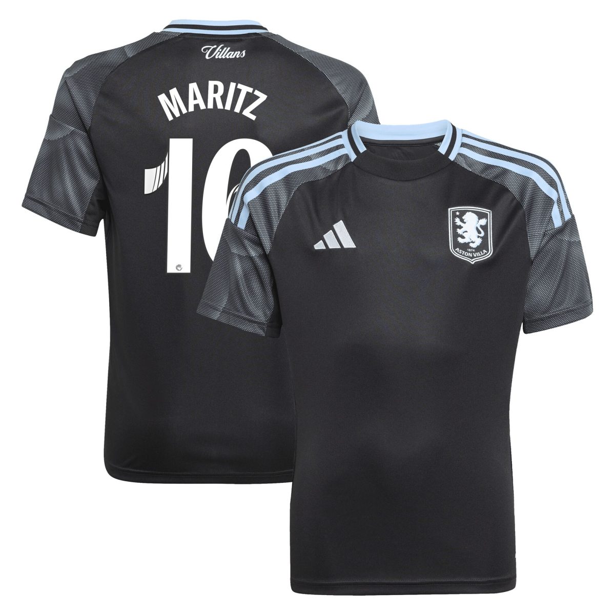 aston villa adidas wsl away shirt 2025-26 – kids with maritz 16 printing Collection | Aston Villa Football Kits and Shirts