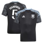 aston villa adidas wsl away shirt 2025-26 – kids with staniforth 5 printing Collection | Aston Villa Football Kits and Shirts