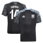 aston villa adidas wsl away shirt 2025-26 – kids with turner 14 printing Collection | Aston Villa Football Kits and Shirts