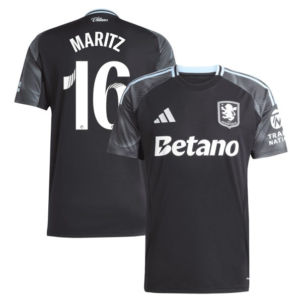 aston villa adidas wsl away shirt 2025-26 with maritz 16 printing Collection | Aston Villa Football Kits and Shirts