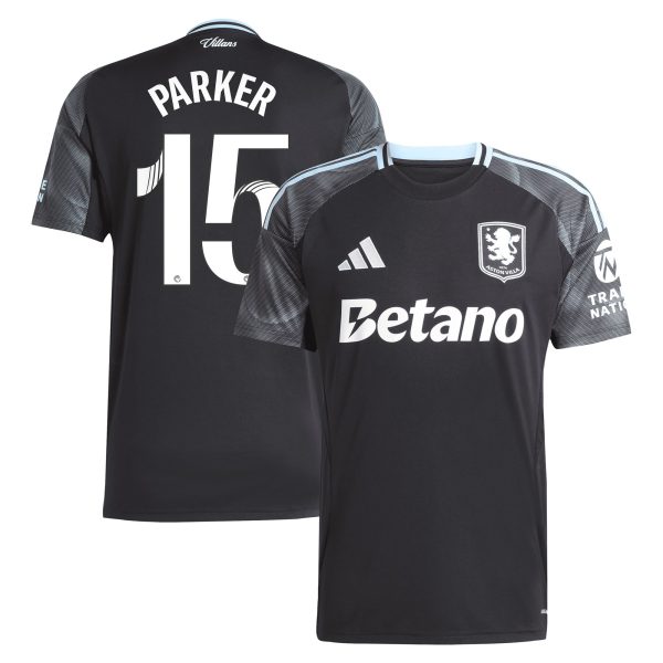 aston villa adidas wsl away shirt 2025-26 with parker 15 printing Collection | Aston Villa Football Kits and Shirts