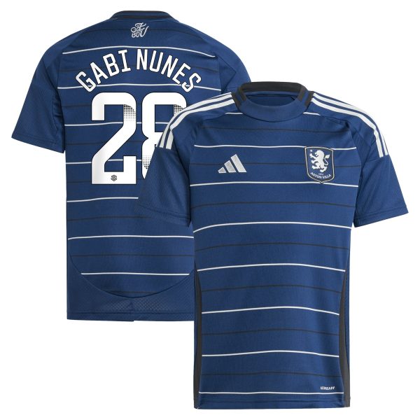 aston villa adidas wsl third shirt 2024-25 – kids with gabi nunes 28 printing Collection | Aston Villa Football Kits and Shirts