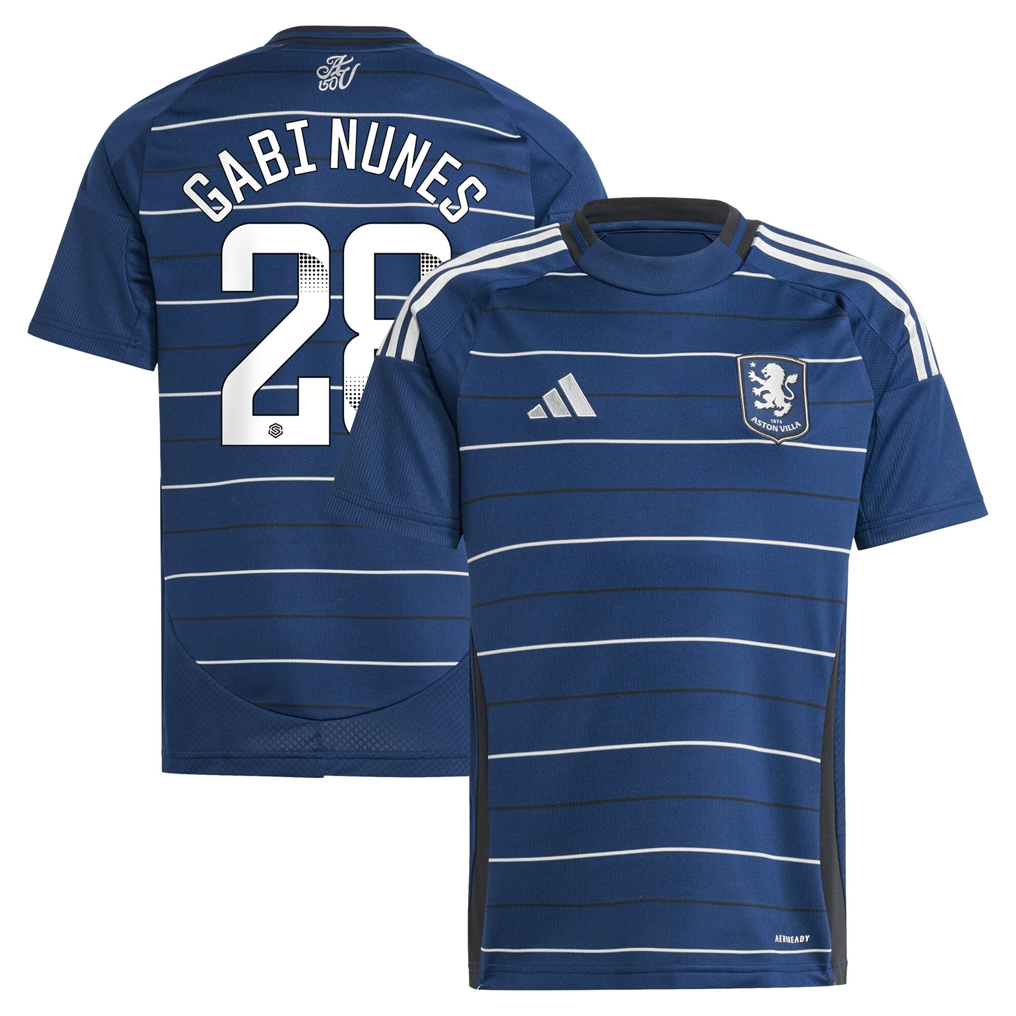 aston villa adidas wsl third shirt 2024-25 – kids with gabi nunes 28 printing Collection | Aston Villa Football Kits and Shirts