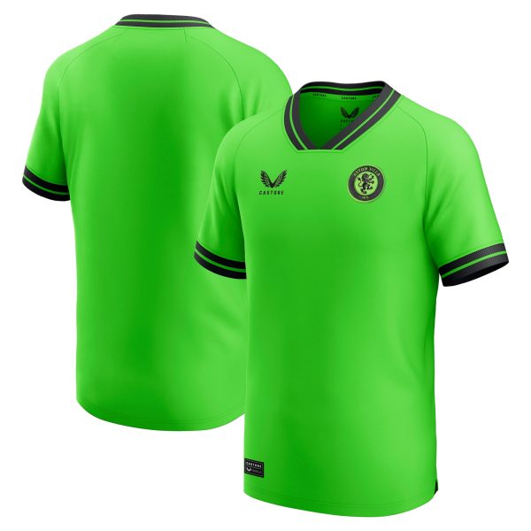 aston villa castore away goalkeeper shirt 2023-24 – kids with custom printing Collection | Aston Villa Football Kits and Shirts