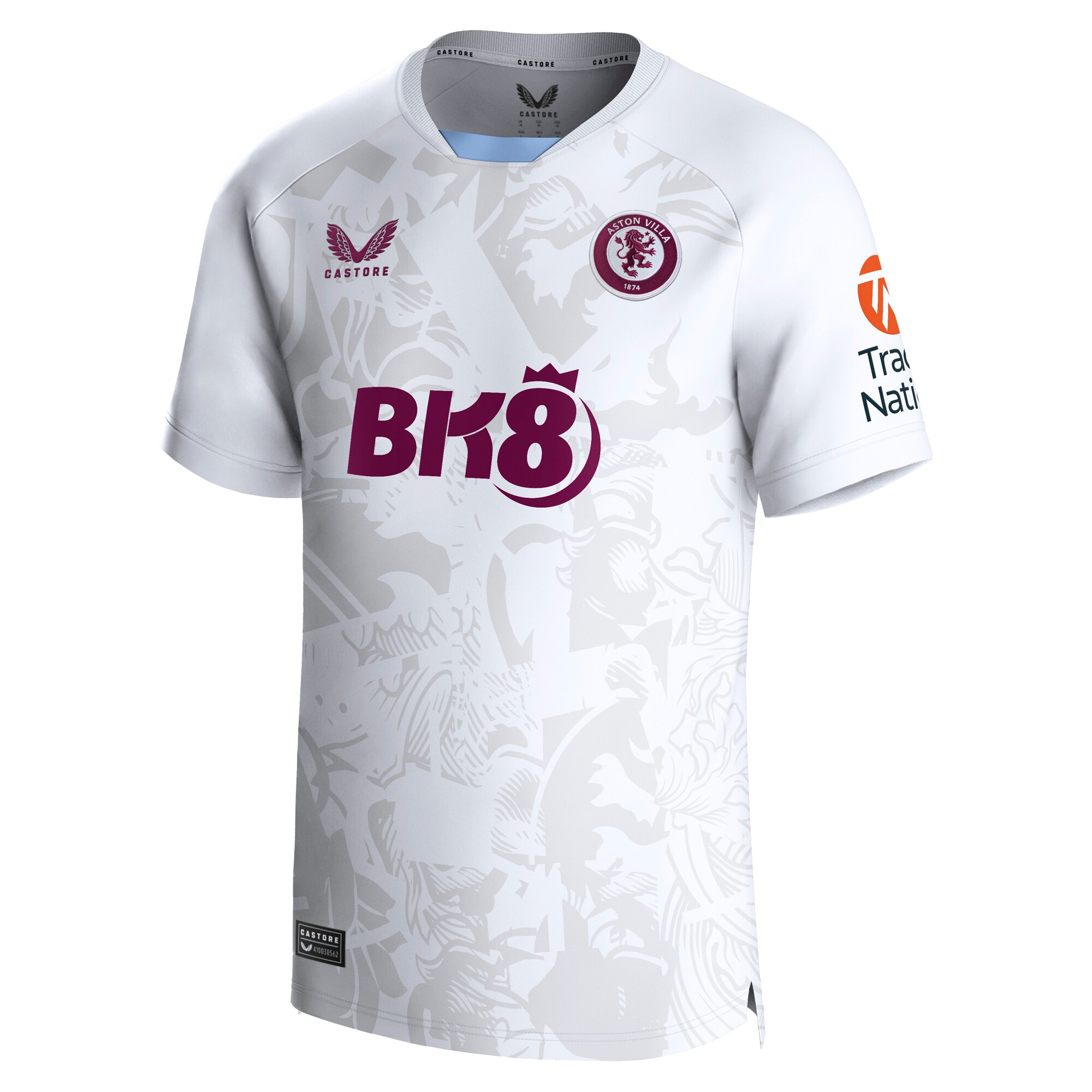 aston villa castore away shirt 2023-24 with custom printing Collection | Aston Villa Football Kits and Shirts