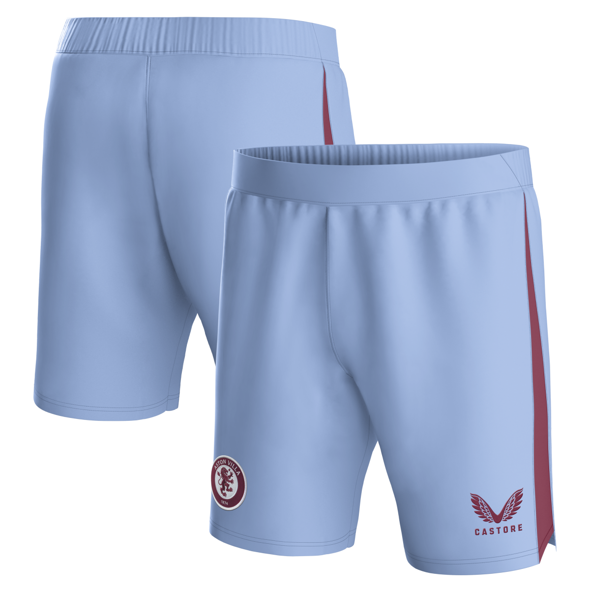 aston villa castore away shorts 2023-24 – kids Collection | Aston Villa Football Kits and Shirts