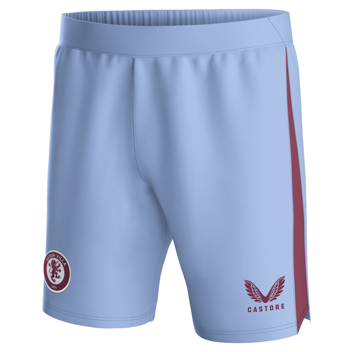 aston villa castore away shorts 2023-24 – kids Collection | Aston Villa Football Kits and Shirts