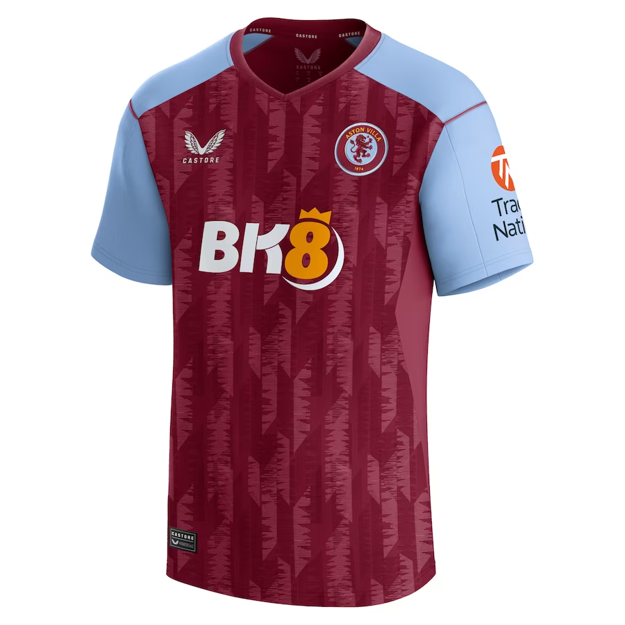 aston villa castore home shirt 2023-24 with custom printing Collection | Aston Villa Football Kits and Shirts