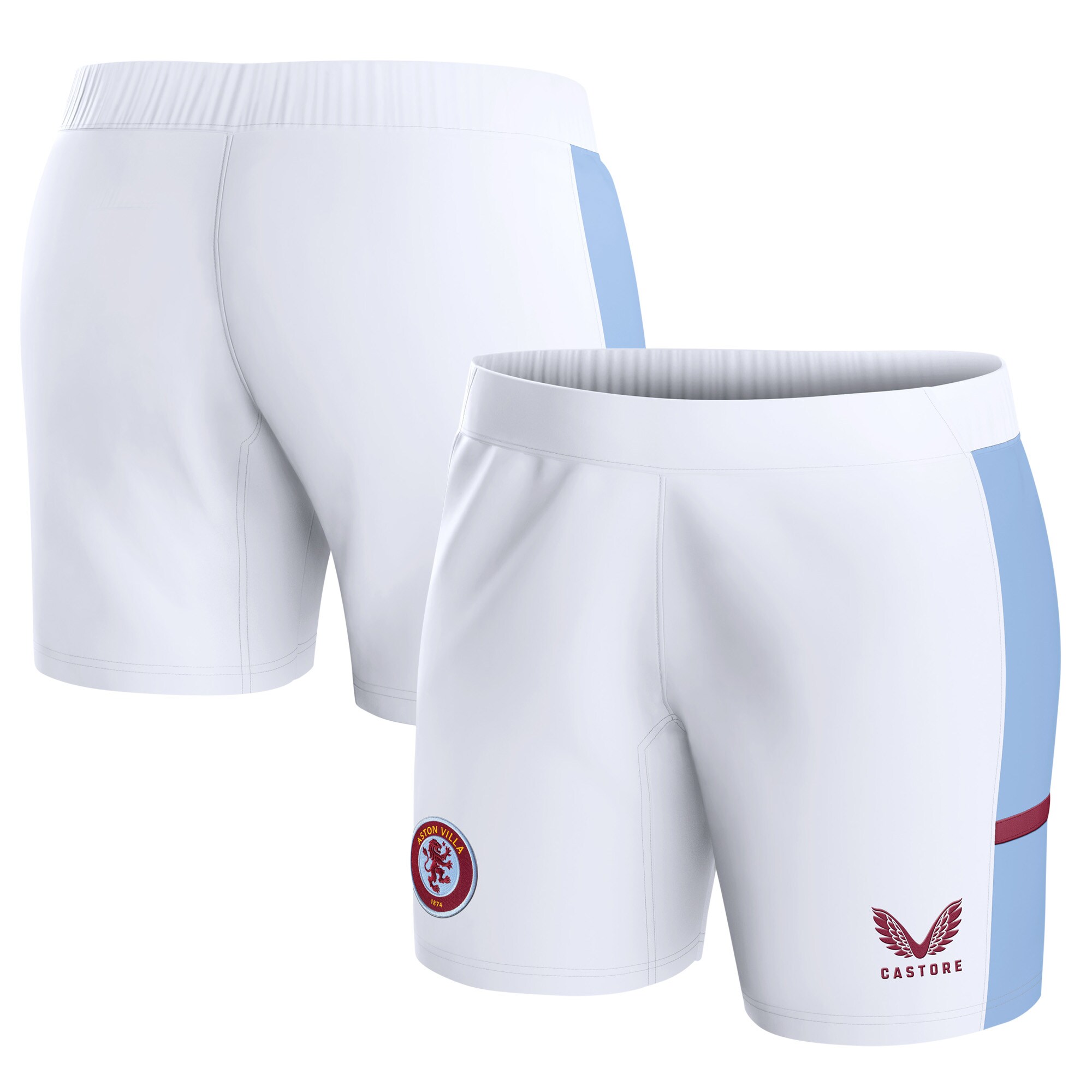 aston villa castore home shorts 2023-24 – womens with custom printing Collection | Aston Villa Football Kits and Shirts
