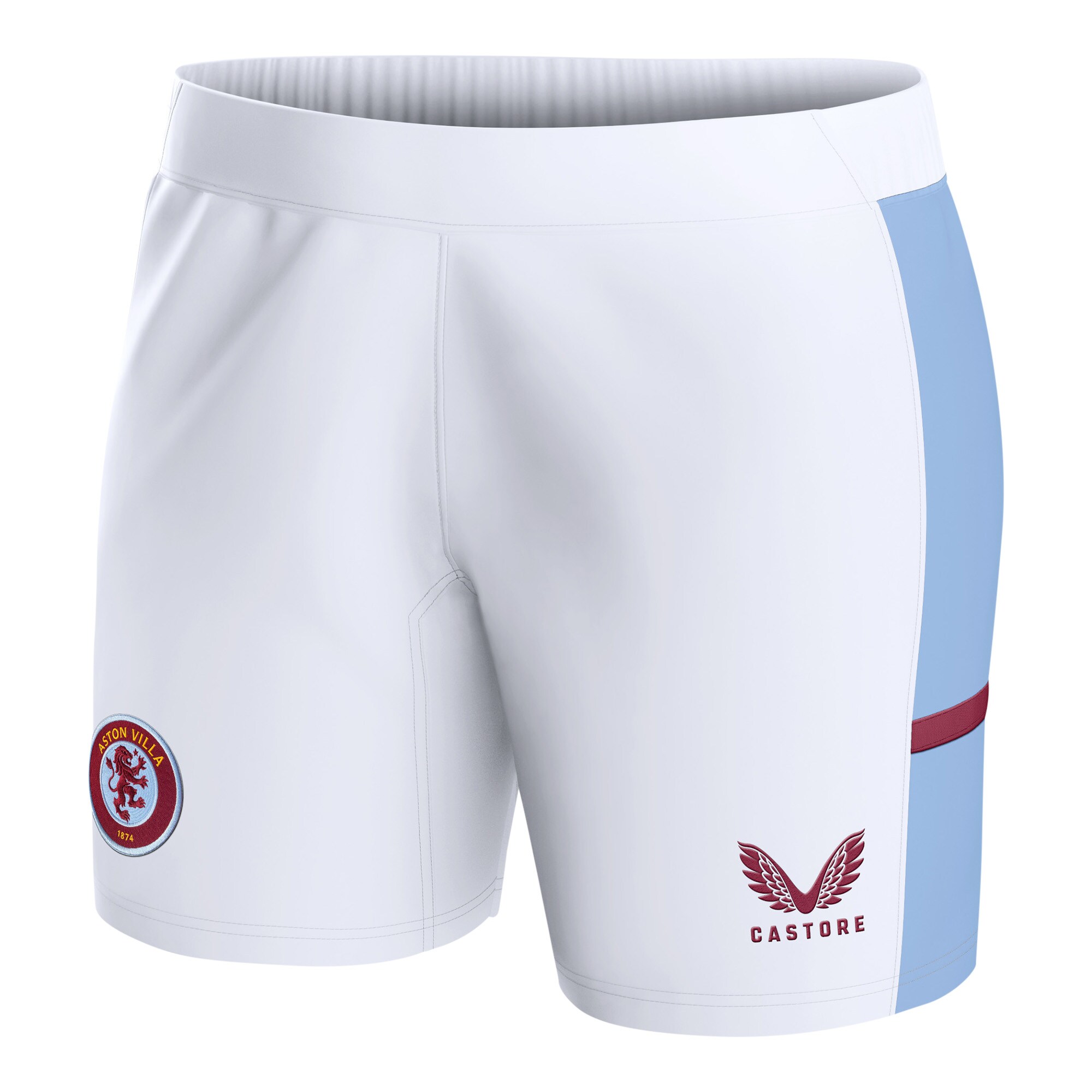aston villa castore home shorts 2023-24 – womens with custom printing Collection | Aston Villa Football Kits and Shirts