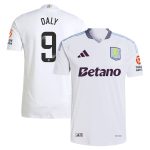 aston villa wsl adidas away authentic shirt 2024-25 with daly 9 printing Collection | Aston Villa Football Kits and Shirts