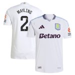 aston villa wsl adidas away authentic shirt 2024-25 with mayling 2 printing Collection | Aston Villa Football Kits and Shirts