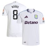 aston villa wsl adidas away authentic shirt 2024-25 with nobbs 8 printing Collection | Aston Villa Football Kits and Shirts