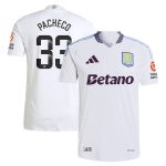 aston villa wsl adidas away authentic shirt 2024-25 with pacheco 33 printing Collection | Aston Villa Football Kits and Shirts