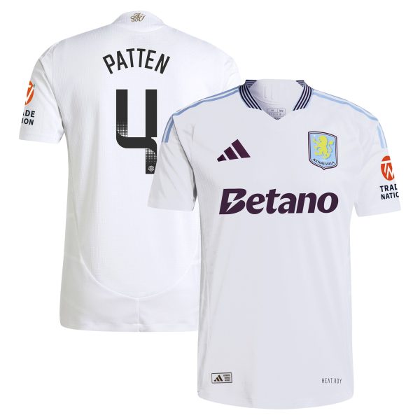 aston villa wsl adidas away authentic shirt 2024-25 with patten 4 printing Collection | Aston Villa Football Kits and Shirts