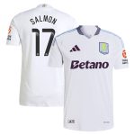 aston villa wsl adidas away authentic shirt 2024-25 with salmon 17 printing Collection | Aston Villa Football Kits and Shirts