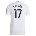 aston villa wsl adidas away authentic shirt 2024-25 with salmon 17 printing Collection | Aston Villa Football Kits and Shirts