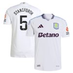 aston villa wsl adidas away authentic shirt 2024-25 with staniforth 5 printing Collection | Aston Villa Football Kits and Shirts