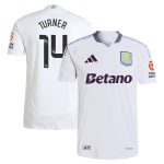 aston villa wsl adidas away authentic shirt 2024-25 with turner 14 printing Collection | Aston Villa Football Kits and Shirts