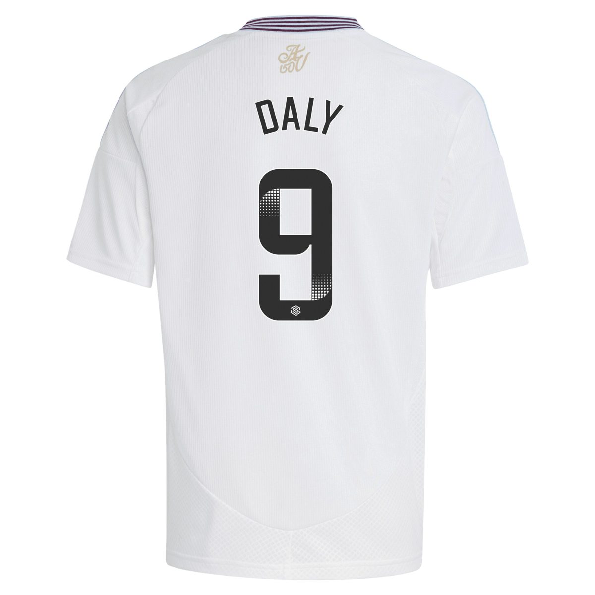 aston villa wsl adidas away shirt 2024-25 – kids with daly 9 printing Collection | Aston Villa Football Kits and Shirts