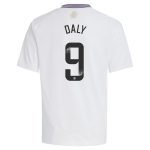 aston villa wsl adidas away shirt 2024-25 – kids with daly 9 printing Collection | Aston Villa Football Kits and Shirts