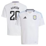 aston villa wsl adidas away shirt 2024-25 – kids with hanson 20 printing Collection | Aston Villa Football Kits and Shirts